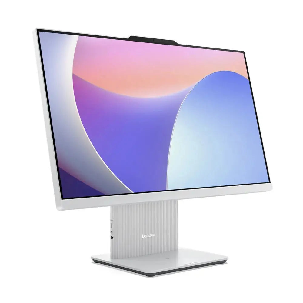 Lenovo IdeaCentre All-In-One 24 pollici IPS FullHD con design moderno, schermo sottile e base compatta. Ideale per lavoro e intrattenimento.