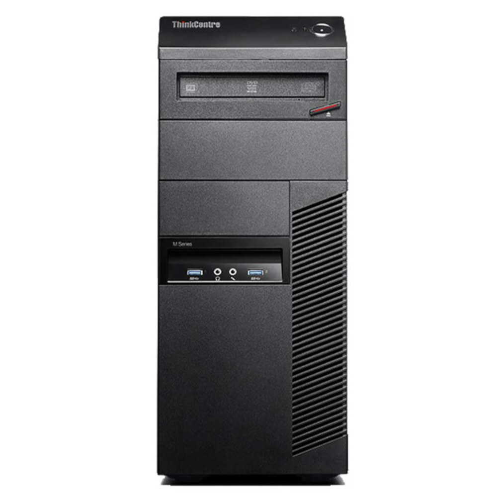 Lenovo ThinkCentre M93p MT PC Ricondizionato | Intel Core i5-4570 | Windows 10 Pro Pratico Economico Aggiornabile