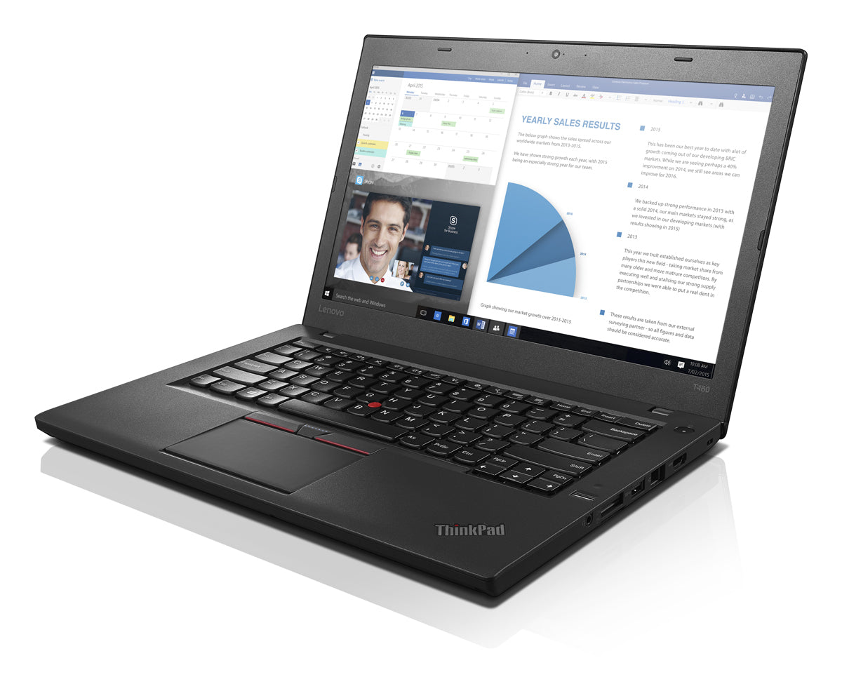 Lenovo ThinkPad T460 Notebook ricondizionato 14" HD | Intel Core i5-6300U | WiFI HDMI Windows 11 Pro