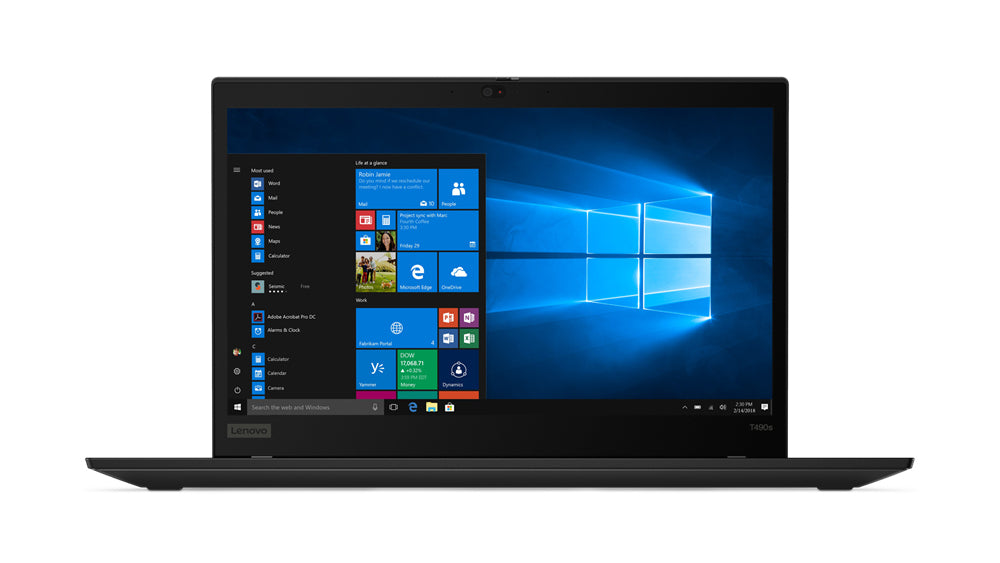 Lenovo ThinkPad T490s Notebook 14" FullHD Touch Screen | Intel Core i7-8565U | Ram 16GB | FreeDOS