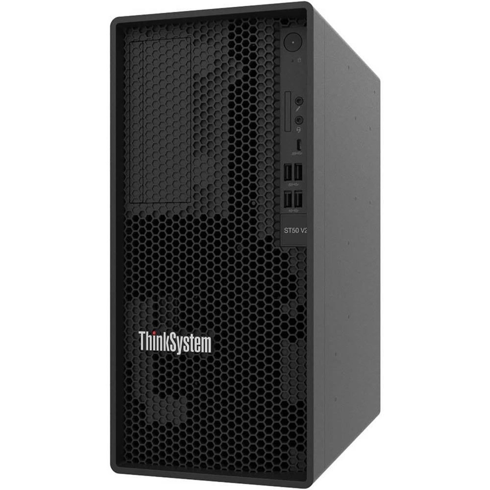 Lenovo ThinkSystem ST50 V2 Server Tower | Intel Xeon E-2324G | 2x1TB SSD | Windows Server 2022