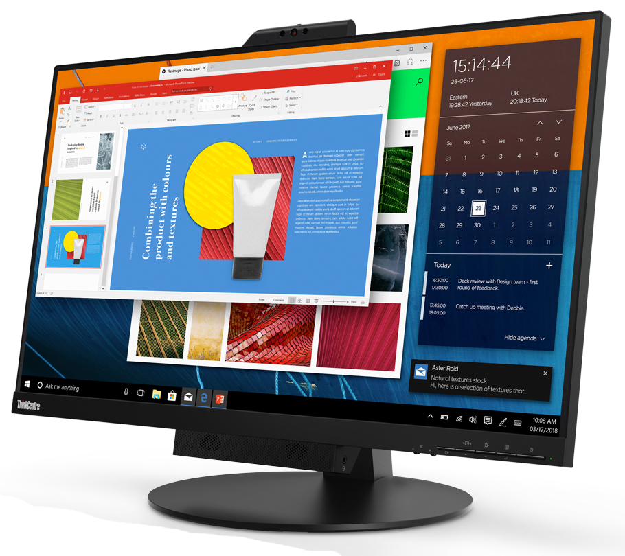 All In One Lenovo ThinkVision Tiny-In-One 27" QHD | Intel Core i5-10500T | Ram 16GB | SSD 1TB | FreeDOS Potente e Versatile