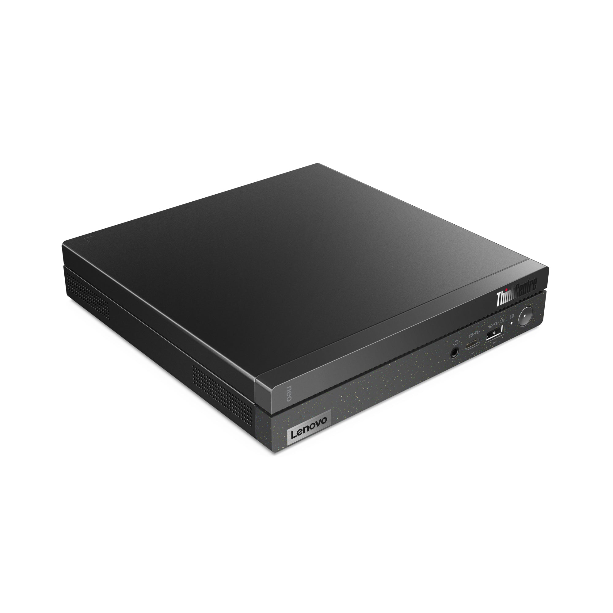 Lenovo Ts Neo50Q mini PC con design compatto e moderno, ideale per prestazioni elevate in spazi ridotti. Perfetto per ufficio.