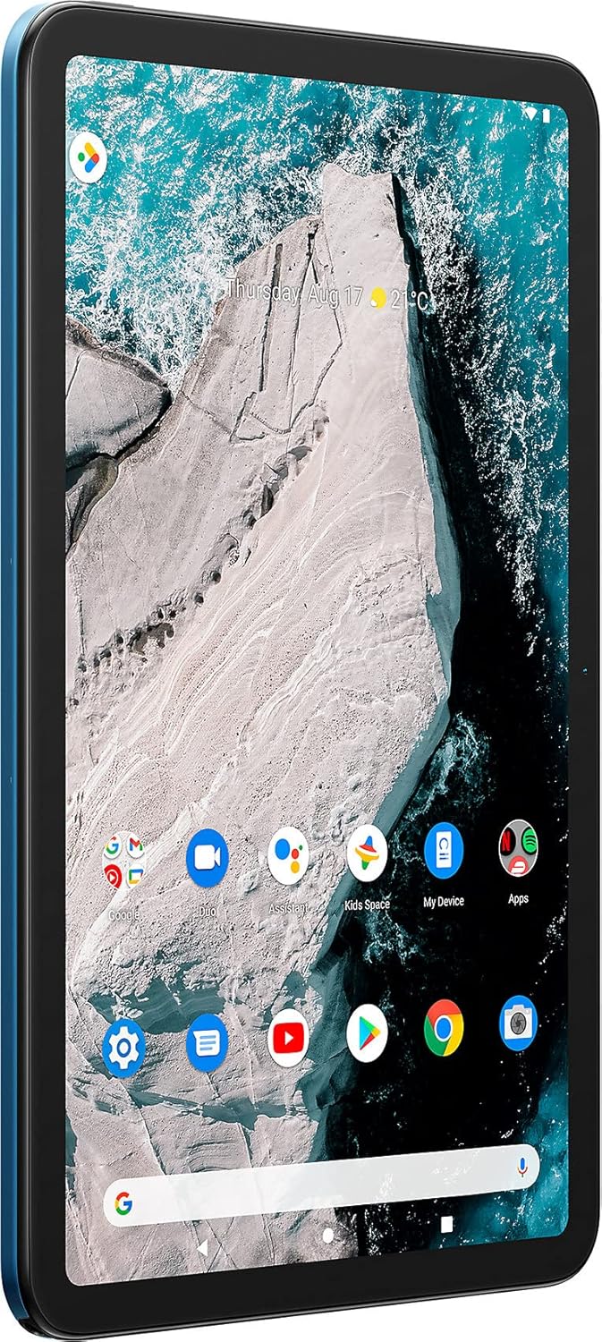 Nokia T20 Tablet 10,4" 2K | Octa-Core-CPU | 4 GB RAM | 64 GB Speicher | - Vielseitigkeit und lange Akkulaufzeit 