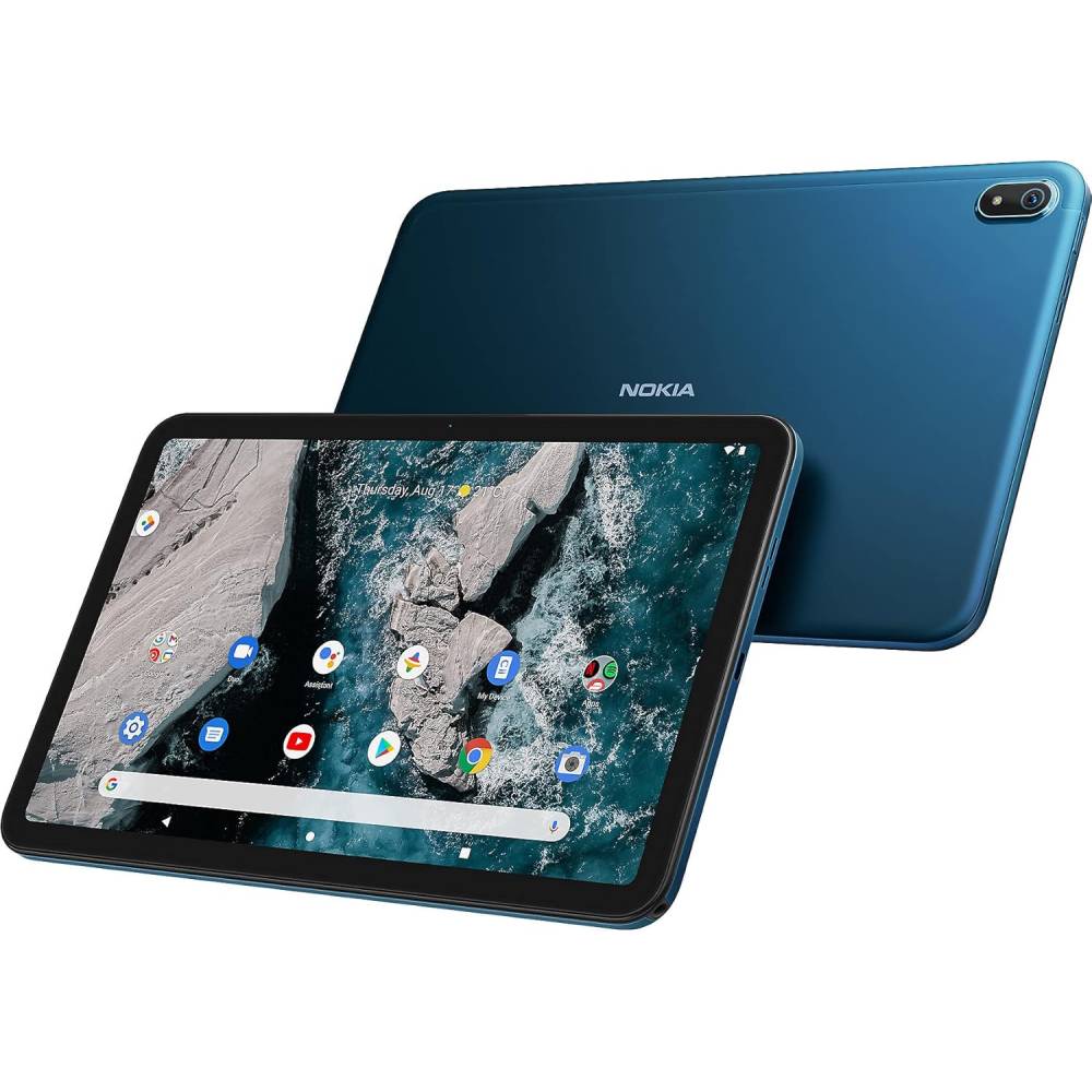 Nokia T20 Tablet 10,4" 2K | Octa-Core-CPU | 4 GB RAM | 64 GB Speicher | - Vielseitigkeit und lange Akkulaufzeit 