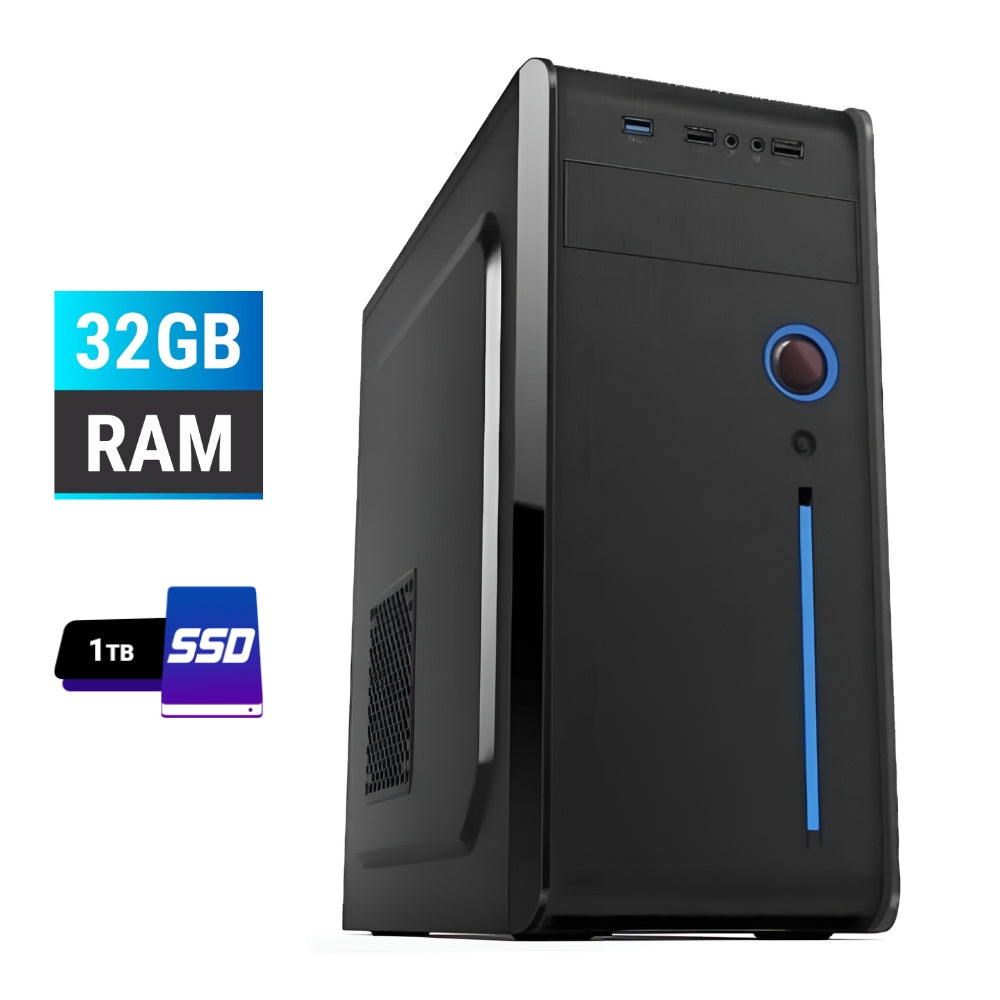 PC-montierte CPU i7/i9| RAM 32GB | SSD 1 TB | FreeDOS 