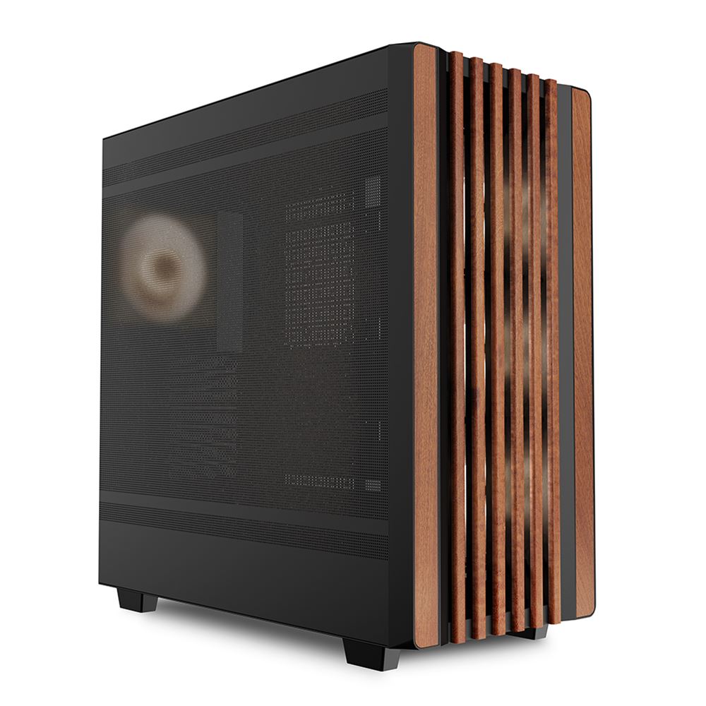 PC Assemblato Wood & Steel | Intel Core i7 | Ram 32GB | Completamente configurabile | FreeDOS Design ed Eleganza