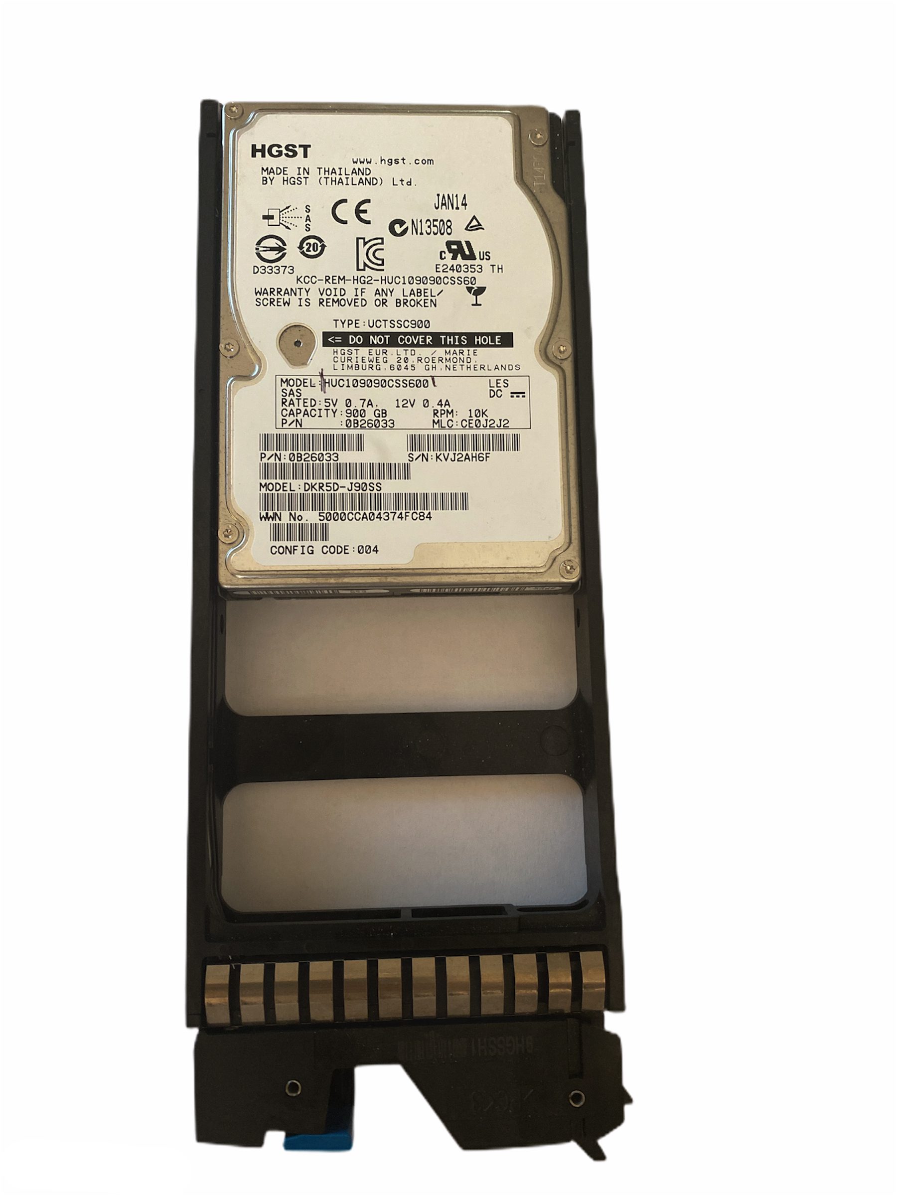 HGST Disco Fisso HVC109090CSS600 900 GB SAS 2,5