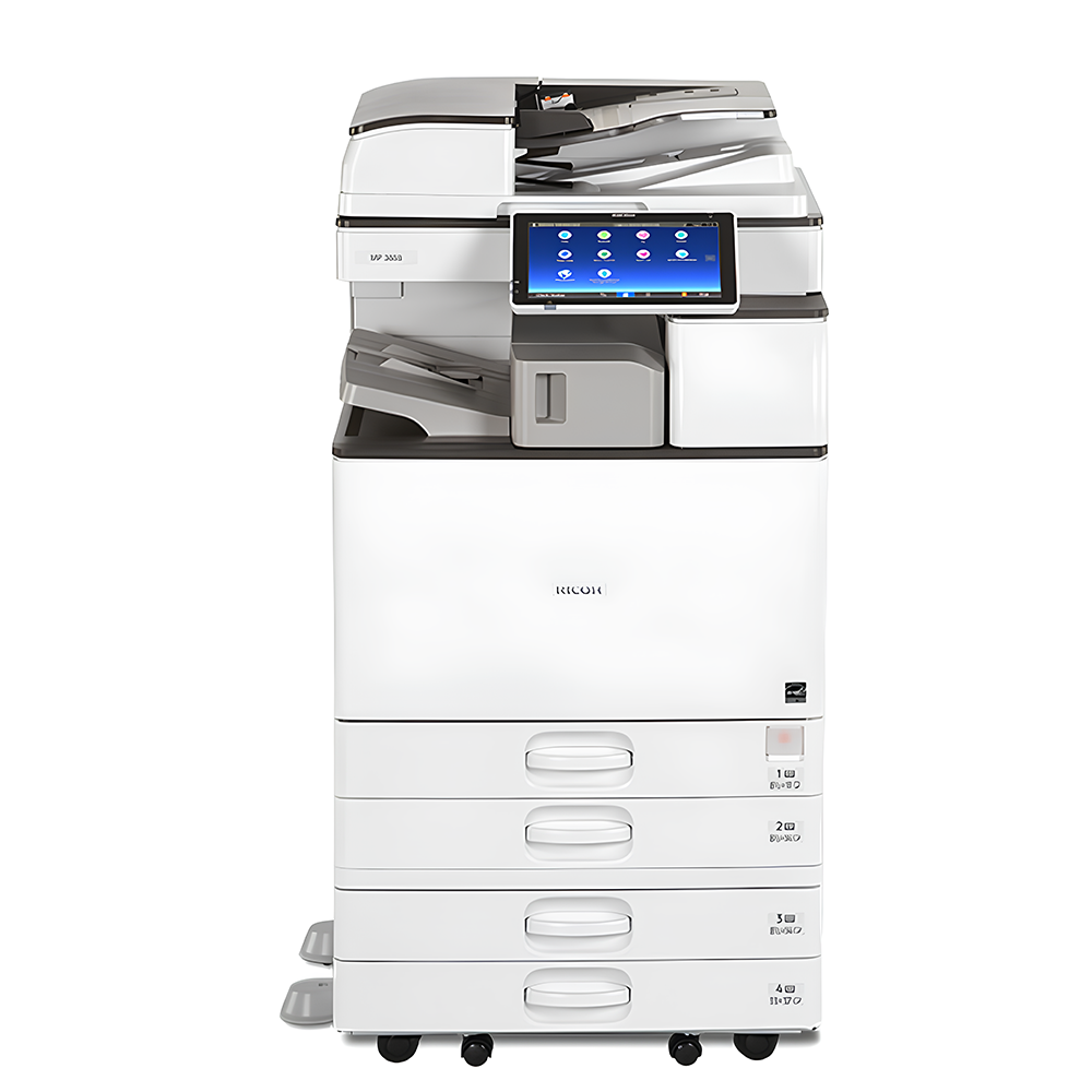 Ricoh MP 3055 A3 S/W-Multifunktions-Laserdrucker, 30 Seiten pro Minute, Vorder-/Rückseite, Netzwerk 