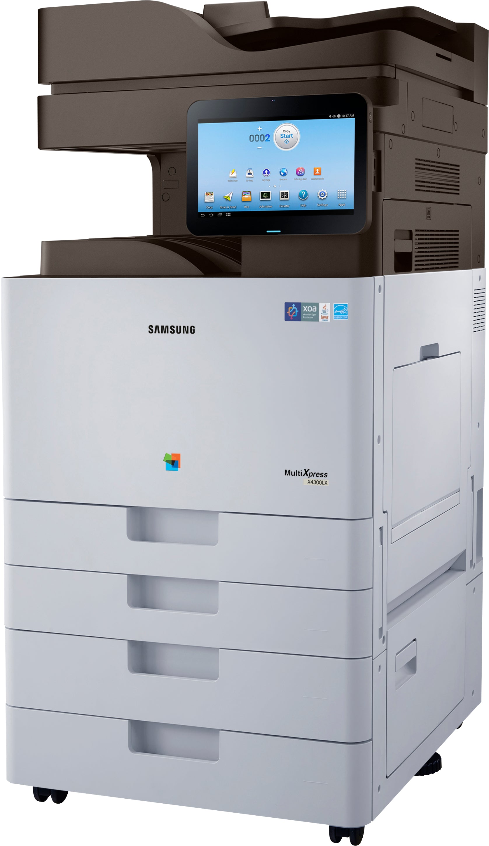 Samsung MultiXpress SL-X4300LX – Stampante Laser Multifunzione A3 a colori 1200 DPI 30ppm Fronte/Retro automatico Rete