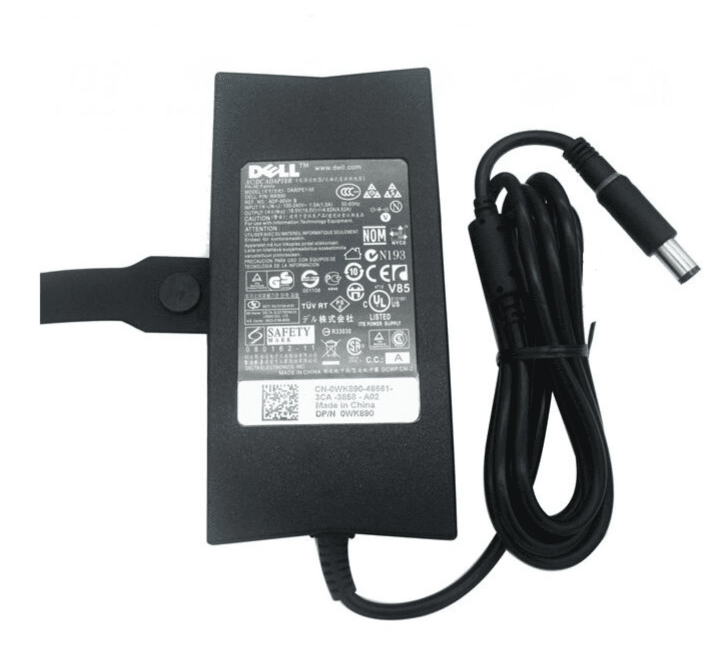 DELL WK890 AC Adapter 90W 19.5V ORIGINALE