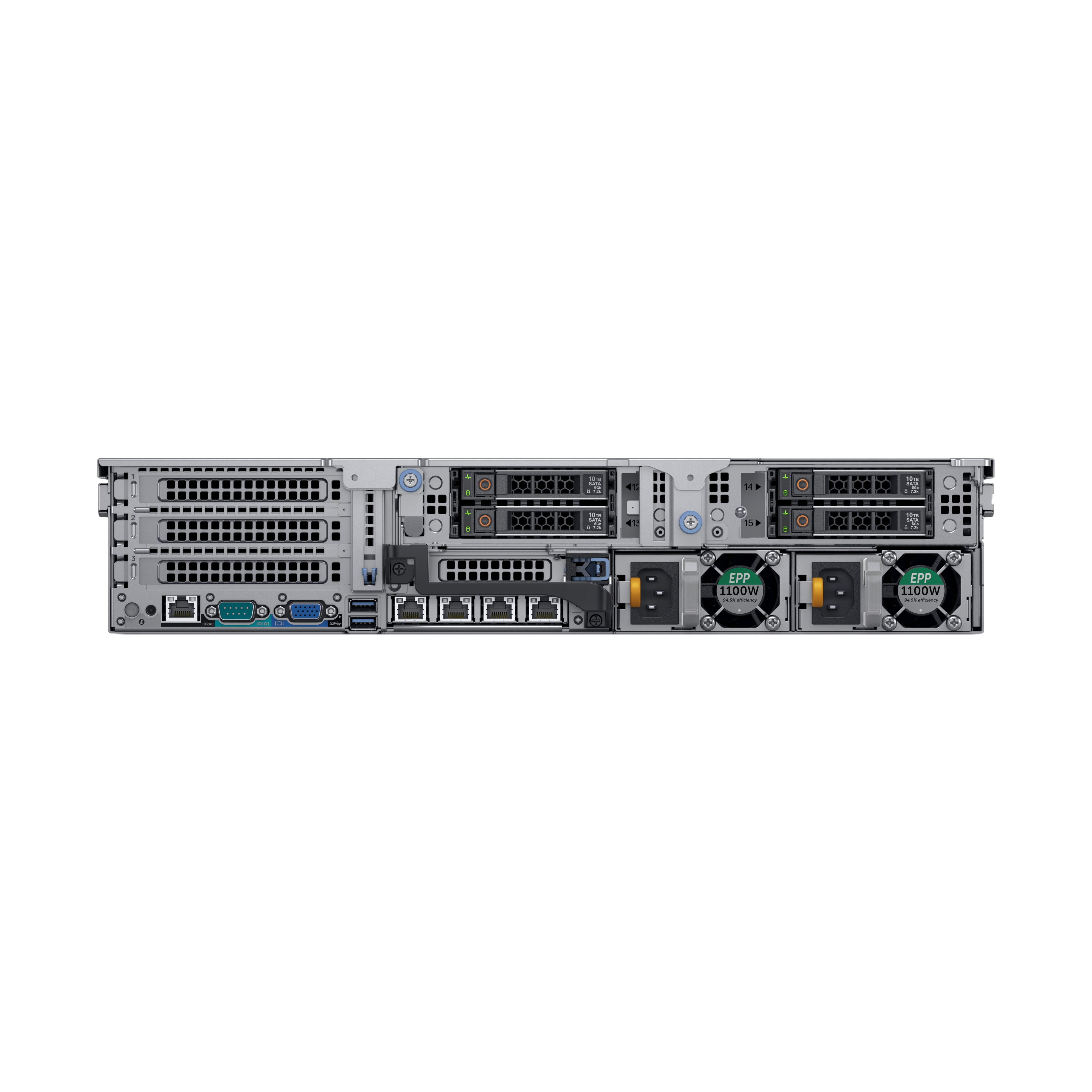 DELL PowerEdge R740XD Rack-Server | 2X Intel Xeon Gold 6232 | Festplatte 2x2TB | Windows Server 2022 RAID – Leistung und Skalierbarkeit 