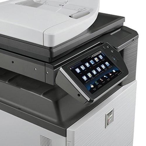 Sharp MX3610N Multifunktionslaser, A3-Farben, 1200 DPI, 36 Seiten pro Minute, Duplex, Vorder-/Rückseite, professionelles Netzwerk, generalüberholt