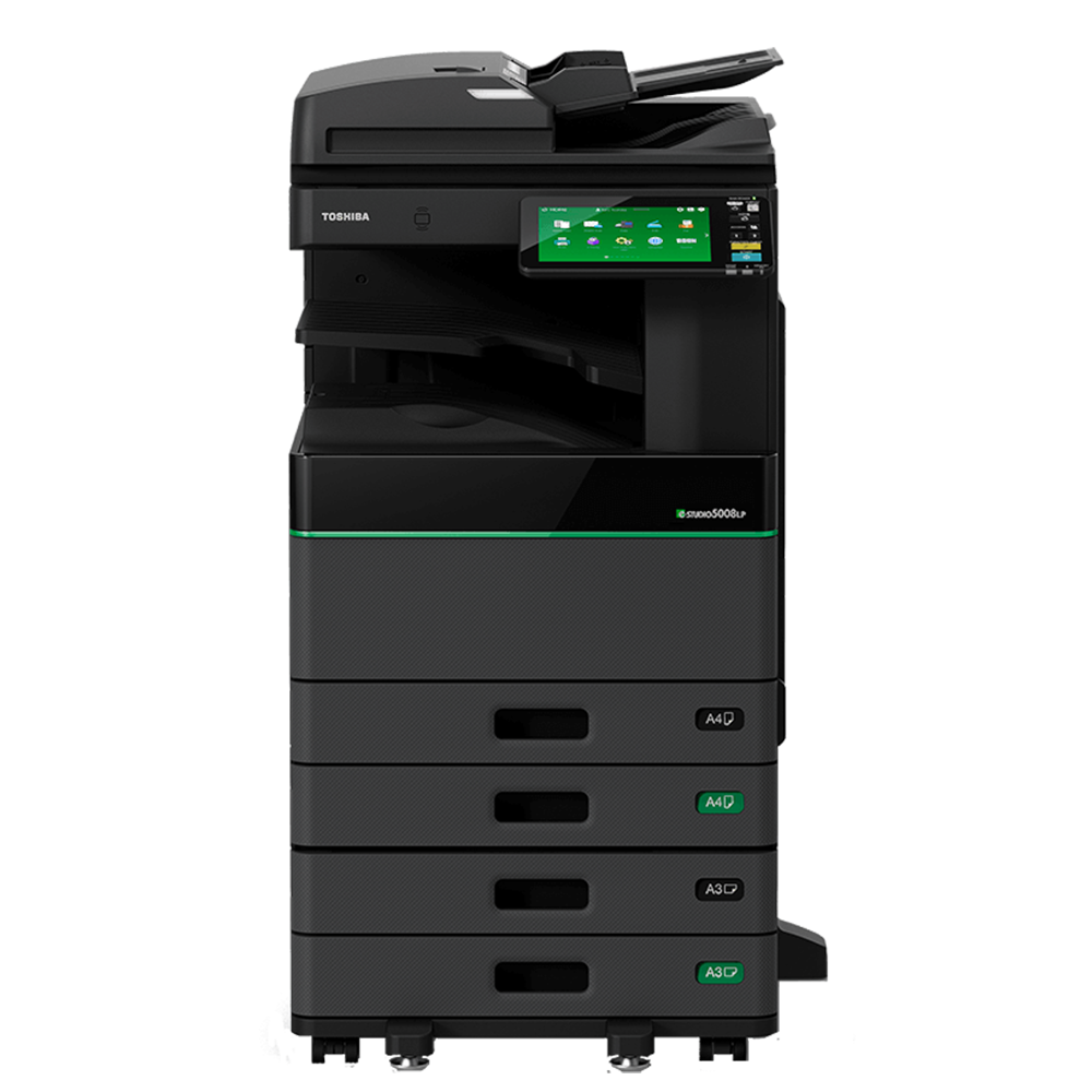 Toshiba e-STUDIO5008LP Stampante Multifunzione Laser A3 B/N 1200DPI 50ppm Rete Multifunzionale Ibrida con Stampa Cancellabile