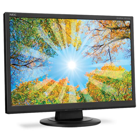 NEC AccuSync AS191WM LCD Monitor CCFL 19" 16:10 1440 x 900 pixels Contrast 1000:1 Response time 5ms Brightness 250 cd/m2 VGA DVI-D