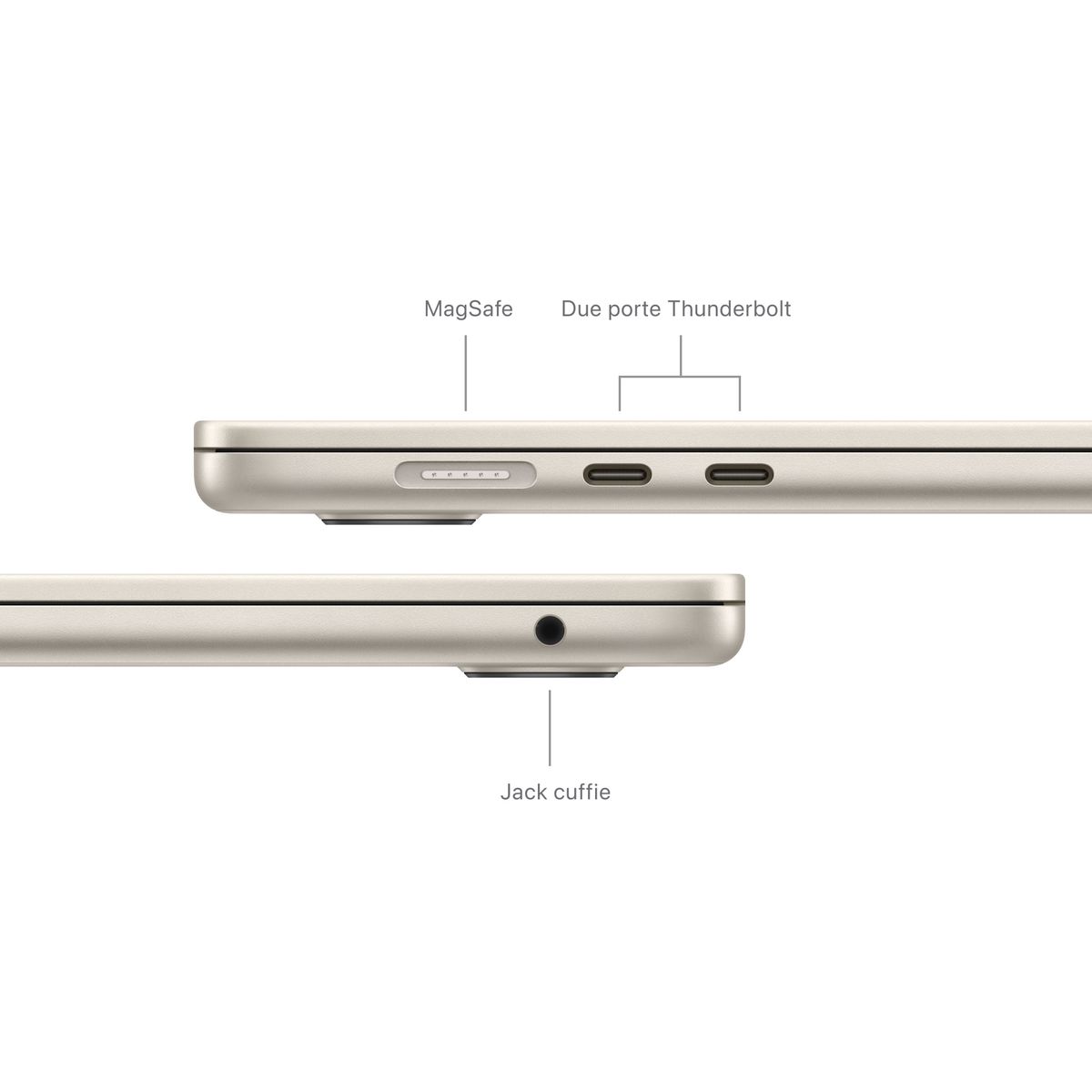 15 MACBOOK AIR APPLE M3 CHIP 8-CORE CPU GALASSIA [IMAGE 7]