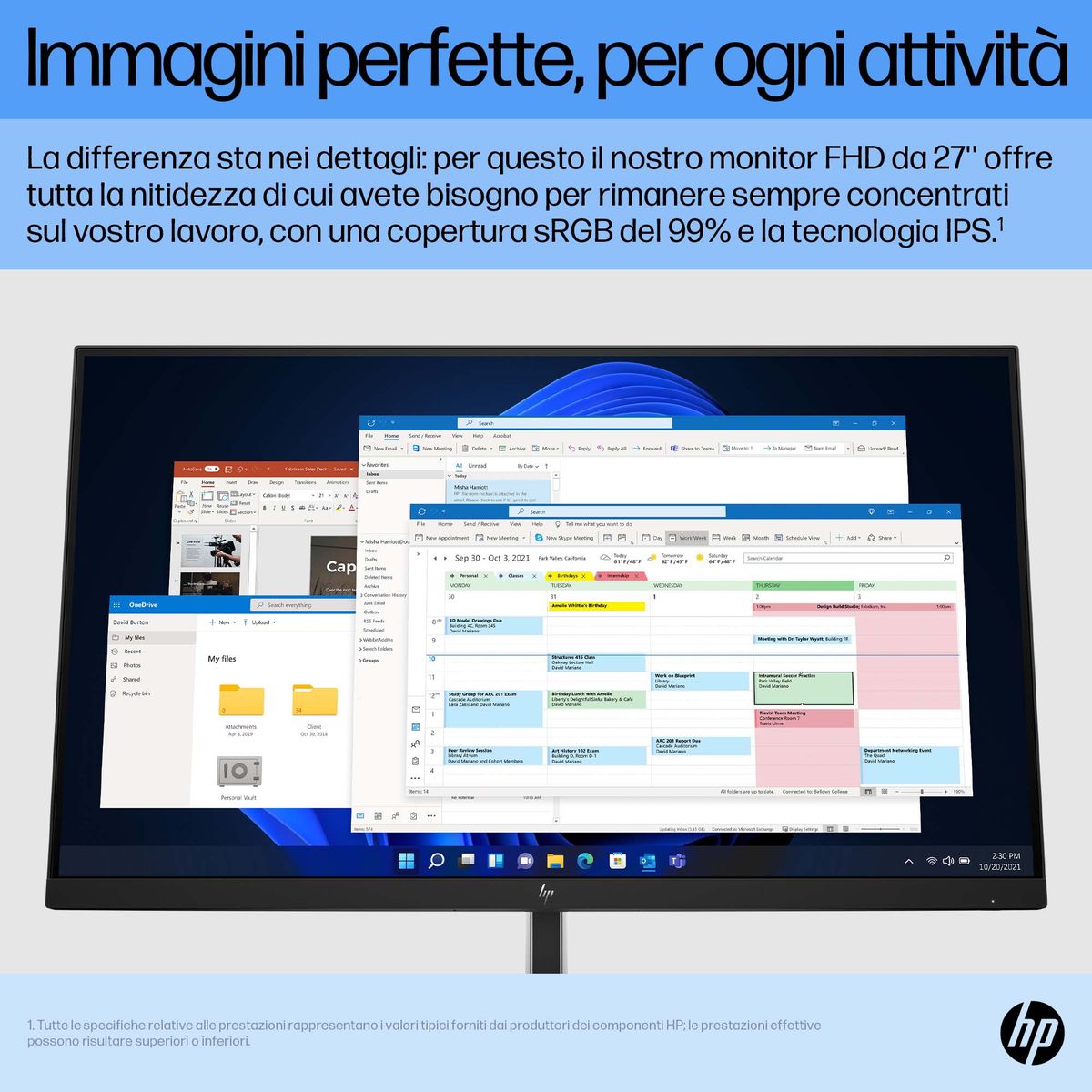 HP E27 G5 FHD 27.00 1920X1080 3YW OFFSITE [IMAGE 10]