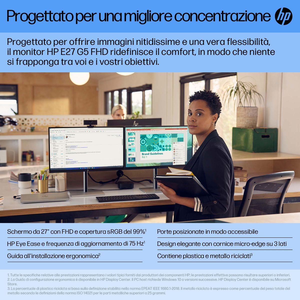 HP E27 G5 FHD 27.00 1920X1080 3YW OFFSITE [IMAGE 7]