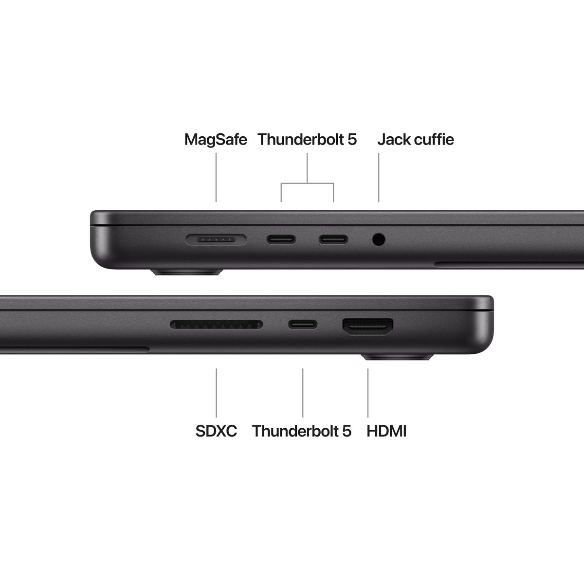 16 MACBOOK PRO APPLE M4 MAX CHIP 16-CORE NERO [IMAGE 7]