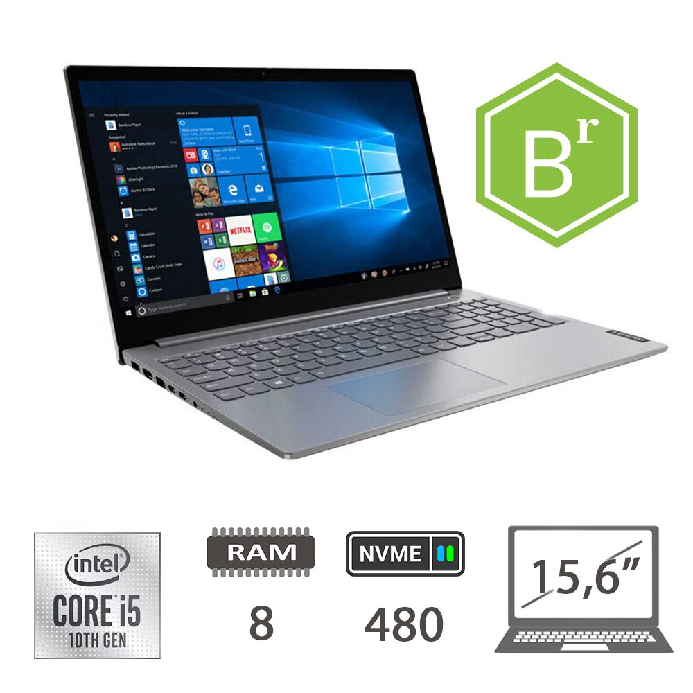 LENOVO TB 15 I5-1035G1/8/NVME512/15/W10P/2Y B [IMAGE 1]