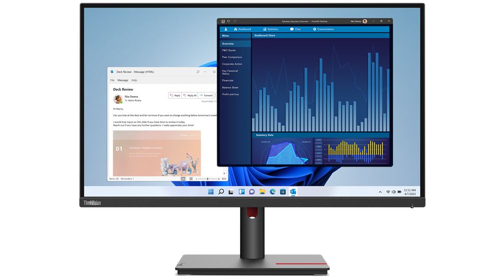 TS THINKVISION T27P-30 27P IPS/UHD/DP,HDMI,USB-C [IMAGE 3]