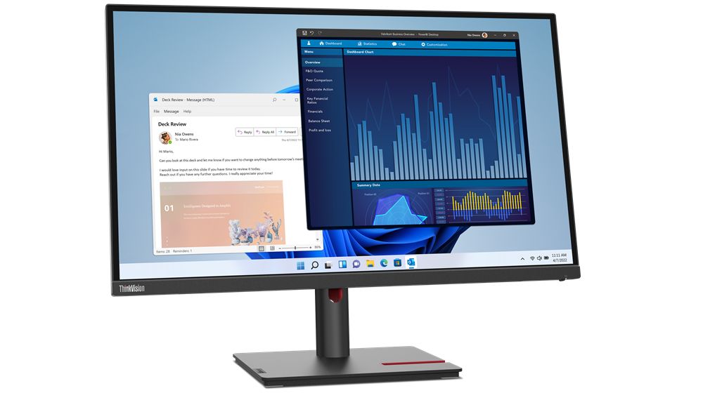 TS THINKVISION T27P-30 27P IPS/UHD/DP,HDMI,USB-C [IMAGE 1]