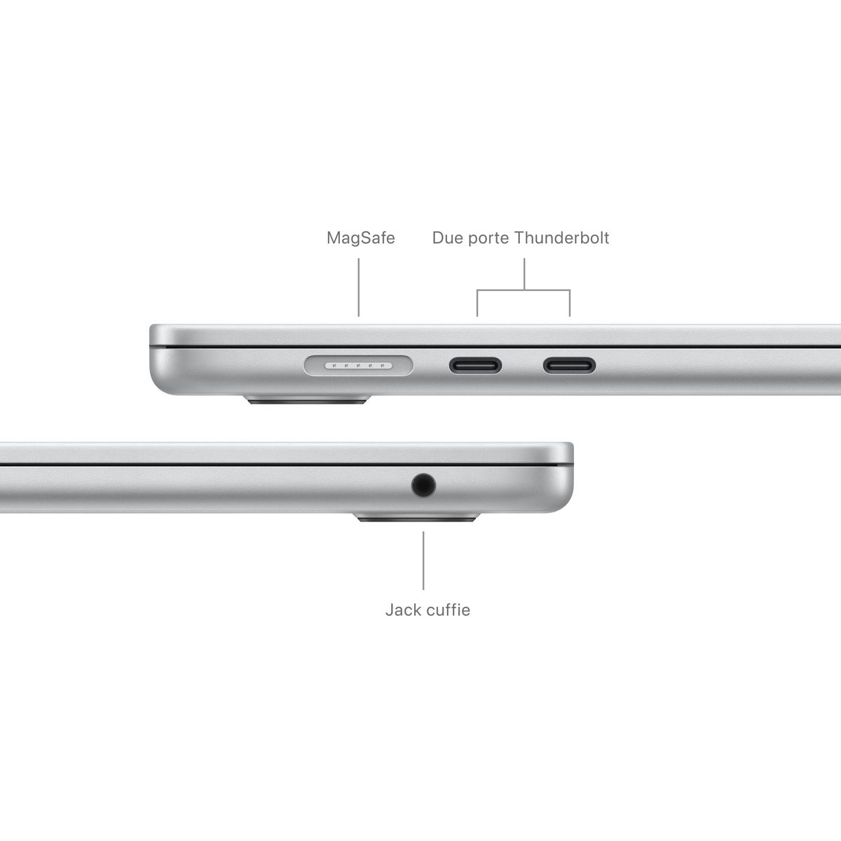 13 MACBOOK AIR APPLE M3 CHIP 8-CORE CPU SILVER [IMAGE 7]