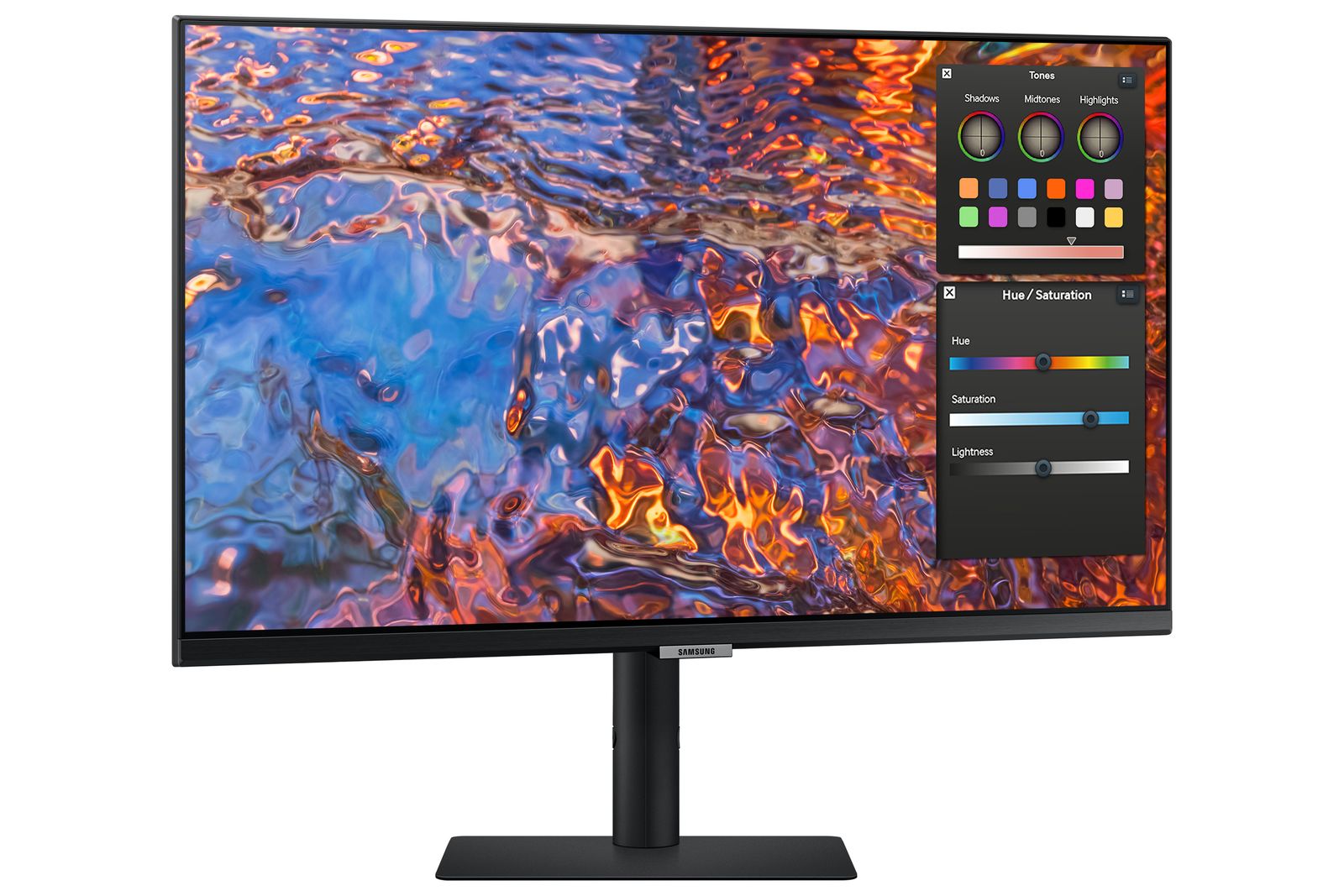 S27B80P MonitorHRM,UHD,Certificato Pantone,USB-C [IMAGE 2]