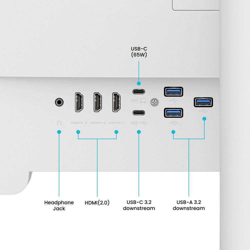 31.5  4K 95 P3 USB-C (65W) USB-Hub [IMAGE 6]