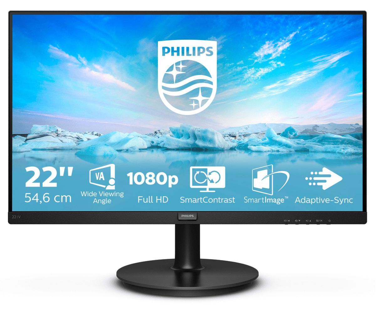 21,5  VA LED 75 HZ 1920*1080 HDMI VGA 16:9,200CDM2 [IMAGE 1]