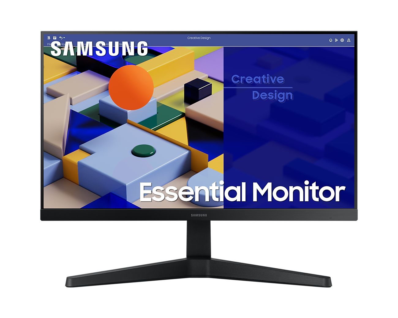 S22C310   Monitor Samsung Flat, FHD [IMAGE 1]