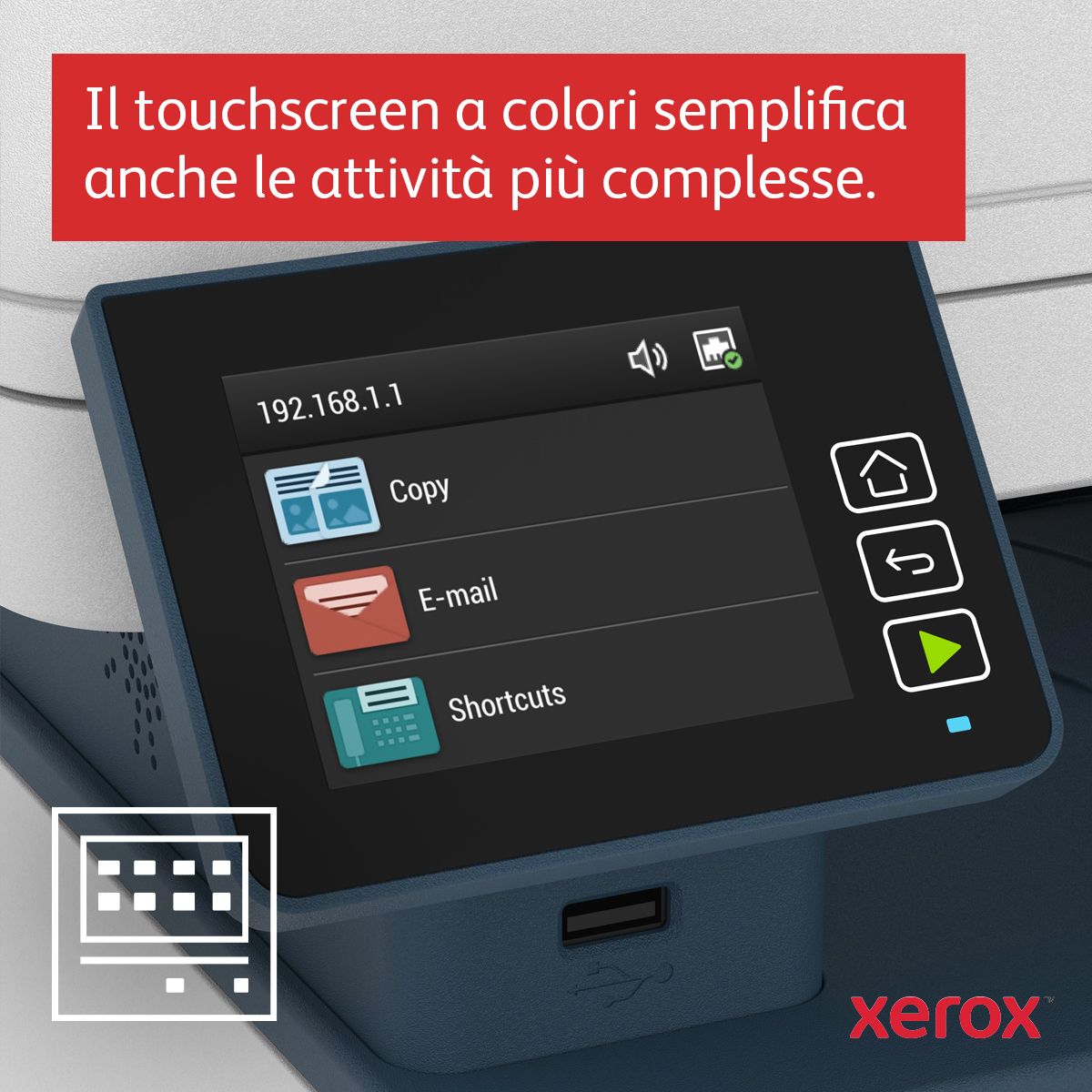 XEROX B235 A4 34 PPM COPIA/STAMPA/SCANSIONE/FAX [IMAGE 9]