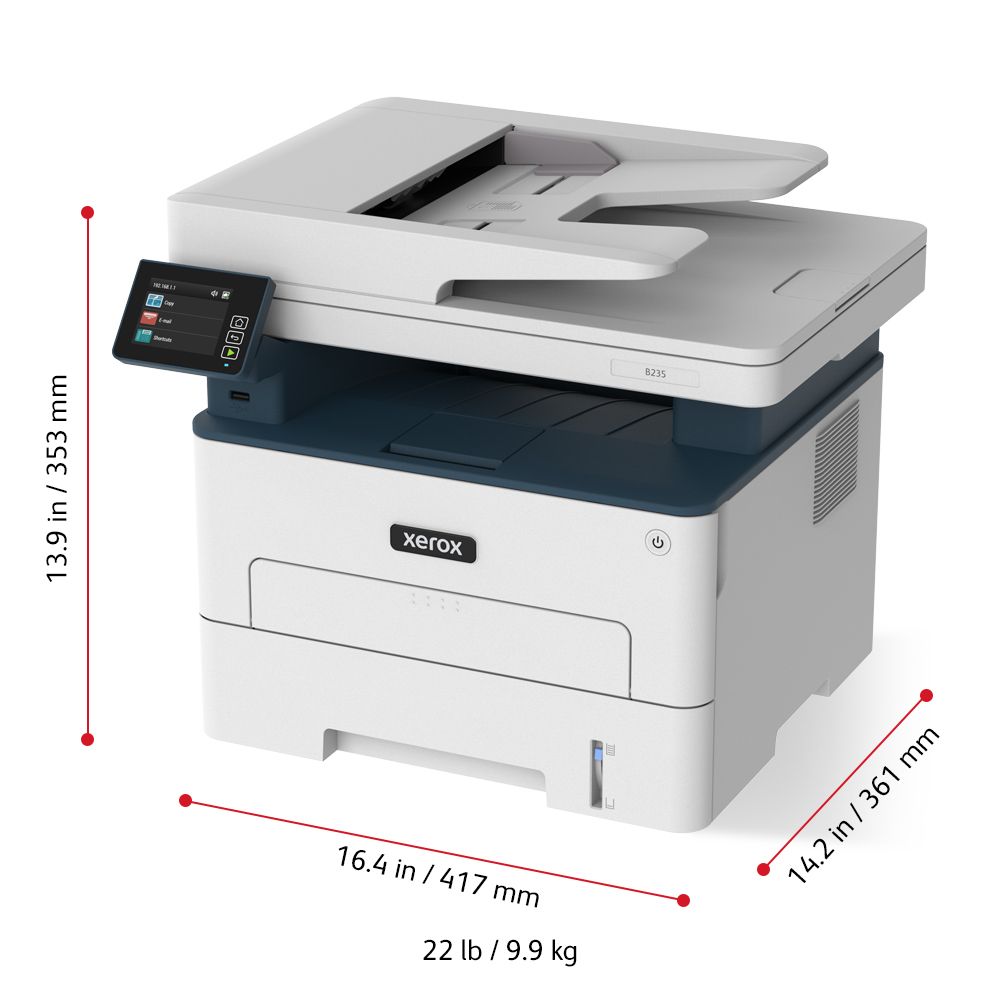 XEROX B235 A4 34 PPM COPIA/STAMPA/SCANSIONE/FAX [IMAGE 8]