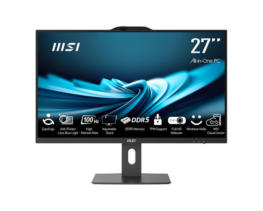 AIO I5-14400 16GB 512SSD 27FHD WIN11PRO BLACK [IMAGE 2]