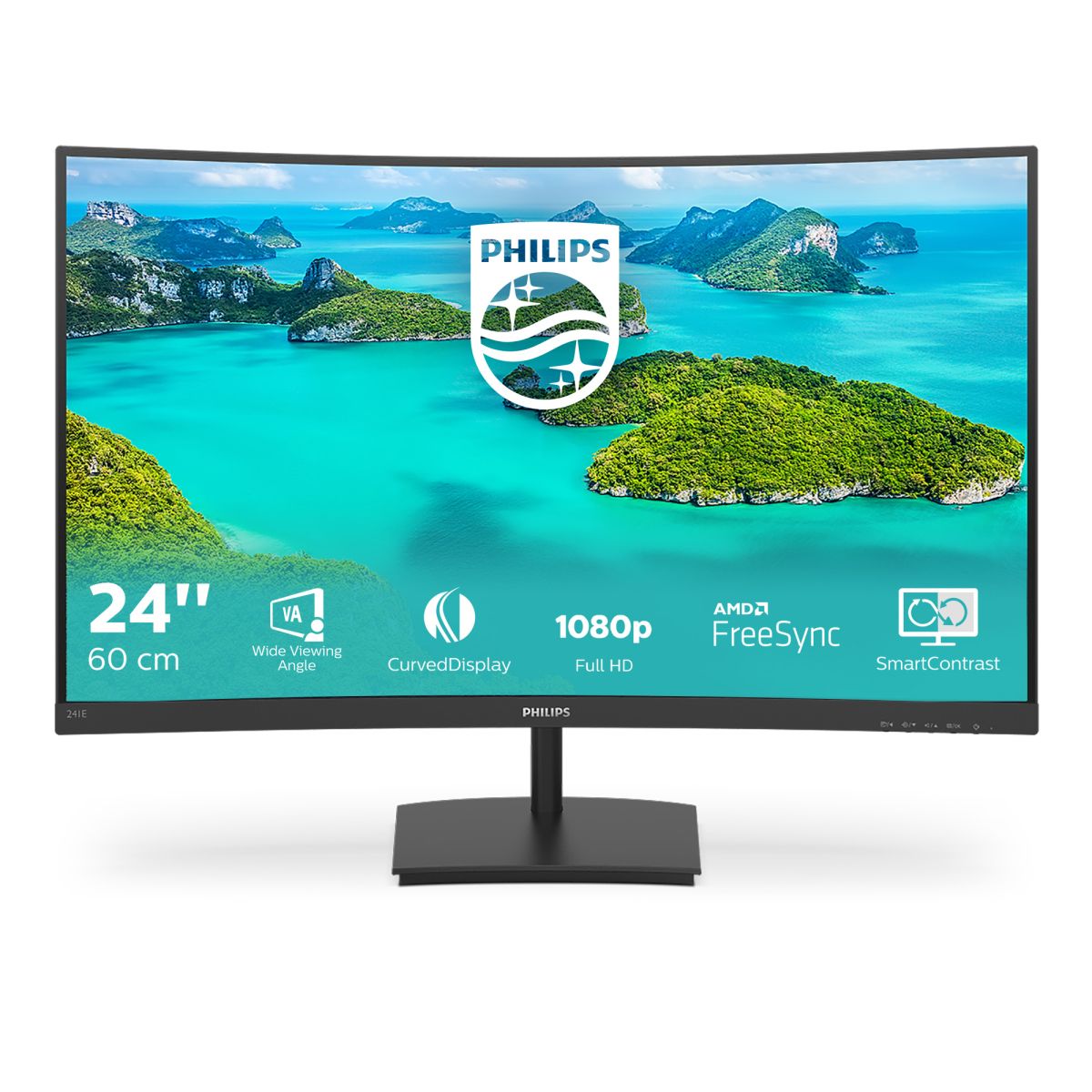 23,6  GAMING MONITOR CURVO  75HZ, VA LED [IMAGE 1]