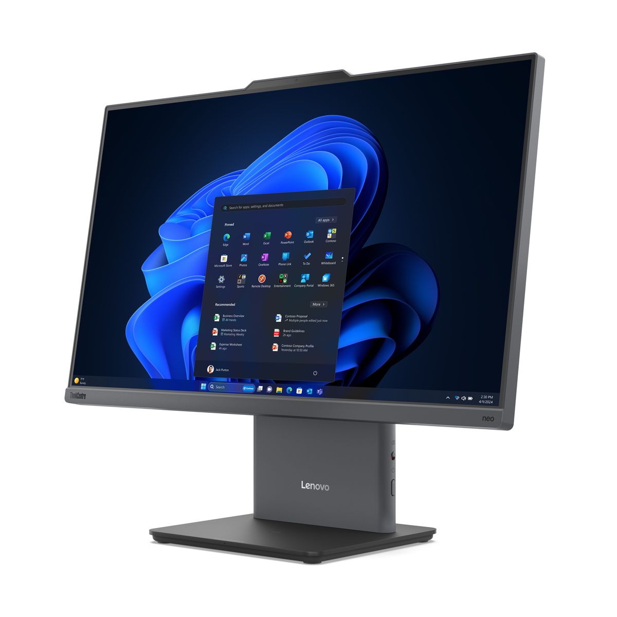 TS NEO50A-24 AIO U300 8GB 512GB 23.8 W11PRO [IMAGE 2]