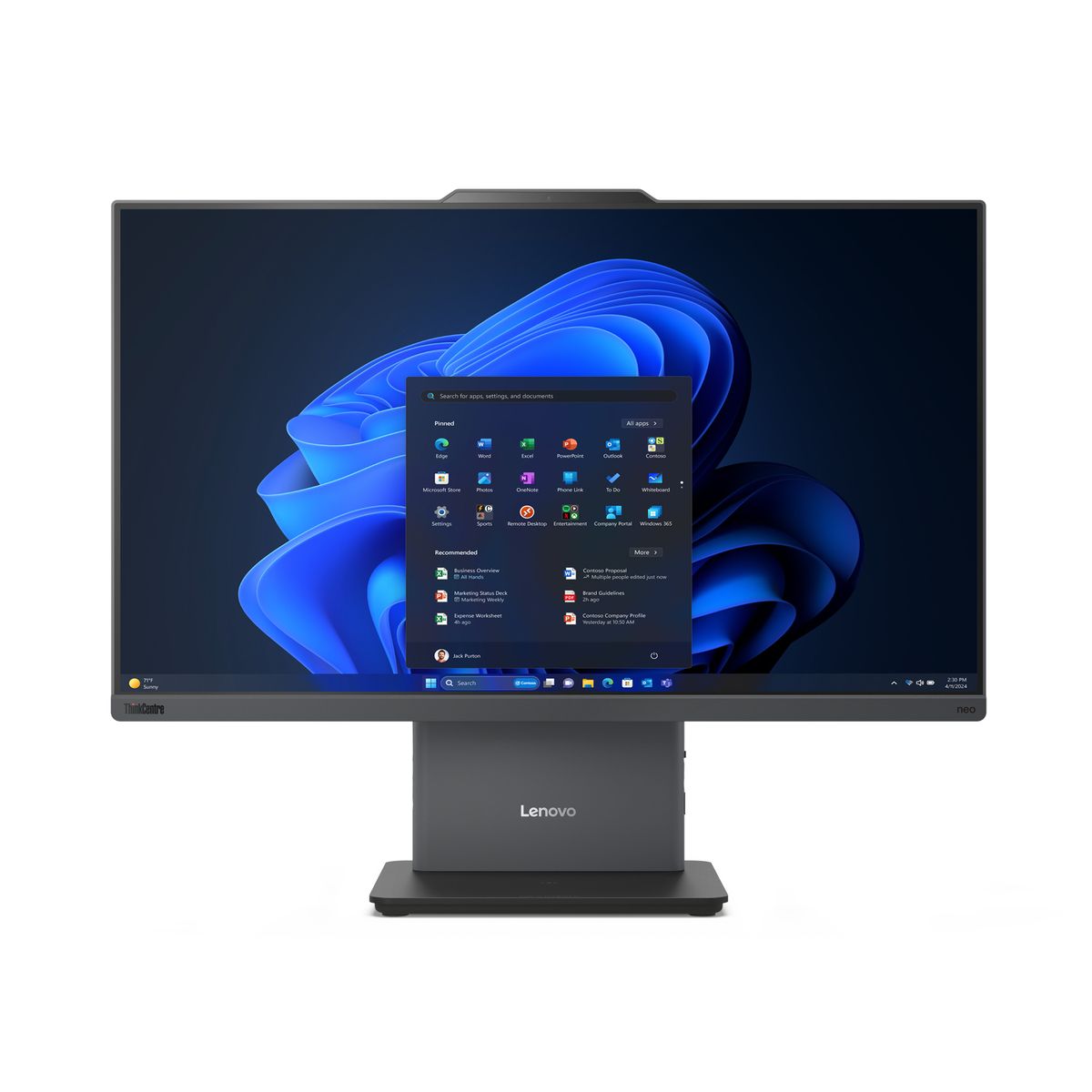 TS NEO50A-24 AIO U300 8GB 512GB 23.8 W11PRO [IMAGE 1]