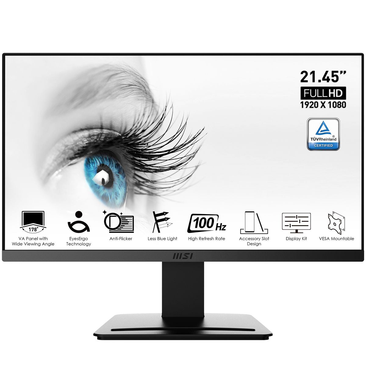 MSI PRO PRO MP223 21.5 FHD HDMI D-SUB [IMAGE 2]