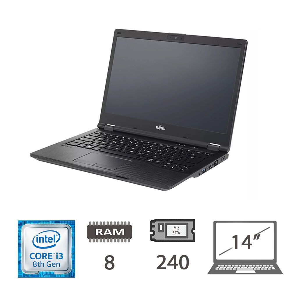 FUJITSU LIFEBOOK E449 I3-8130U/8/240M2/14/W10P/2Y [IMAGE 1]