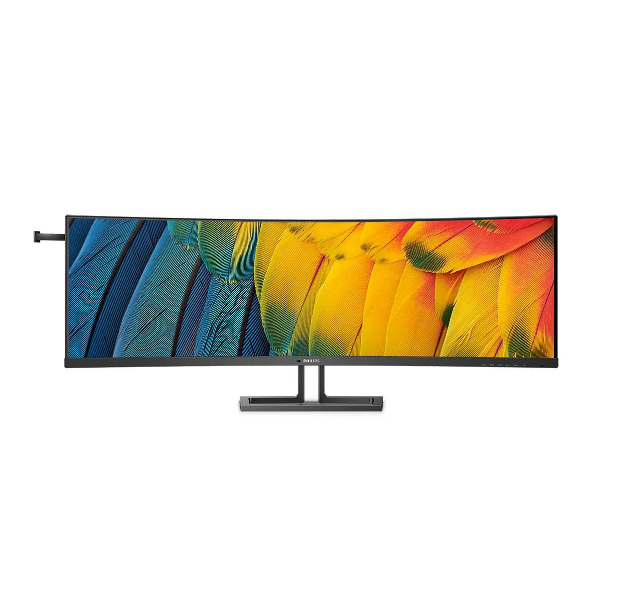 32:9 SUPERWIDE CURVED MONITOR WITH USB-C [IMAGE 1]