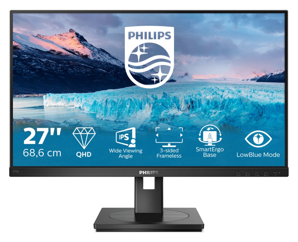 27 IPS 2560X1440 IPS ERGONOMIA TOTALE HDMI [IMAGE 1]