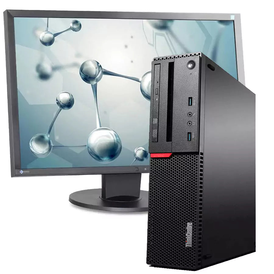 Bundle Lenovo ThinkCentre M710s + Eizo FlexScan EV2436W-Photo