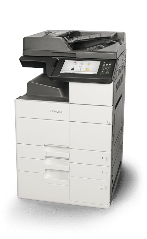 Lexmark MX910de Multifunktionslaser Monochrom S/W Doppelseitiger Druck Netzwerk 45 Seiten pro Minute