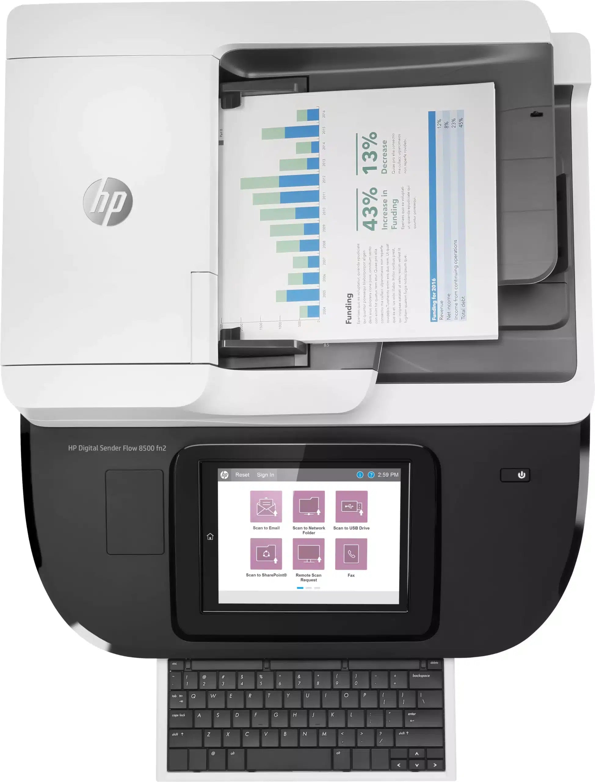 HP Scanjet Enterprise 8500 FN2