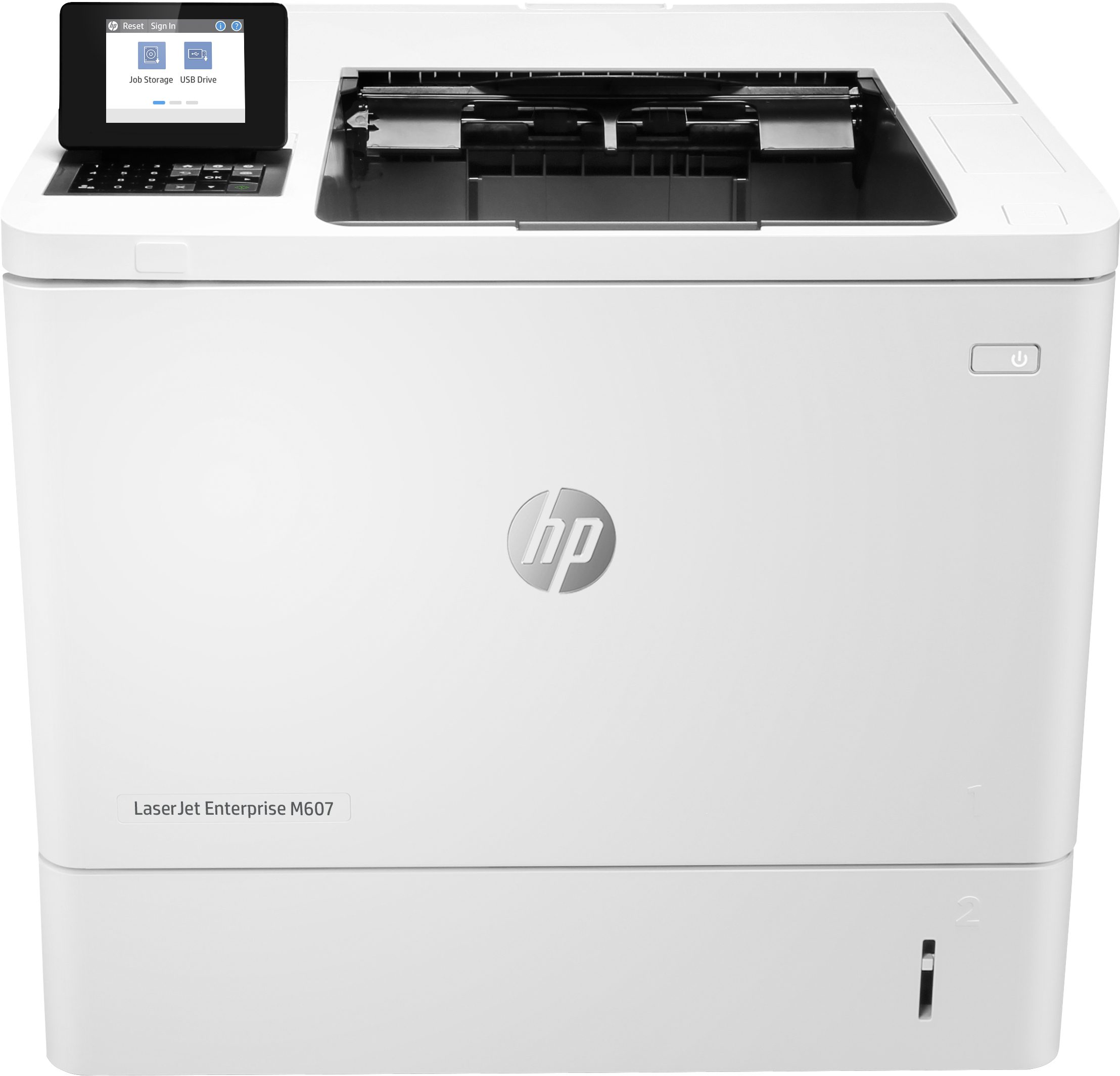 HP LaserJet M607dn A4-Monochrom-Laserdrucker, 52 Seiten pro Minute, 1200 x 1200 DPI, Duplex-Netzwerk