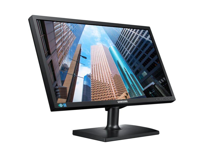 Samsung S22E200 LED-LCD-Monitor, 21,5 Zoll, 1920 x 1080 Pixel, Full HD, Kontrast 1000:1, Helligkeit 250 cd/m², Reaktionszeit 5 ms, VGA, DVI