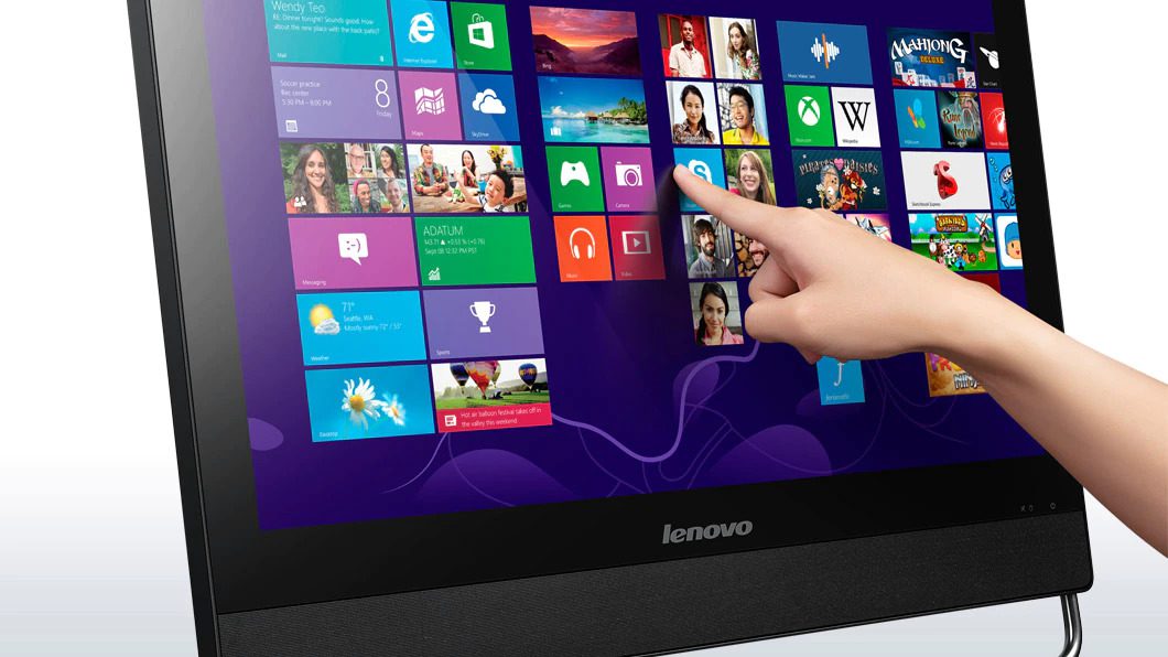 Lenovo ThinkCentre M93z All-In-One PC 23" FullHD Touch Screen | Intel Core i7-4765t 2Ghz | Ram 8-16Gb | SSD 256Gb | Wifi Webcam | Windows 10 Pro ready for Windows 11 