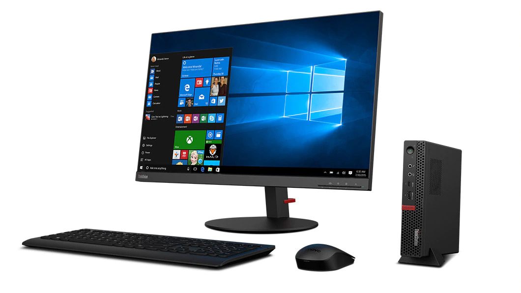 ThinkStation P330 Tiny | Intel Core i9-9900K 3,6 GHz | 16 GB RAM | 256 GB SSD | HDMI-Lenovo-Tastatur und -Maus im Lieferumfang enthalten | WINDOWS 10 PRO | NEUES PRODUKT