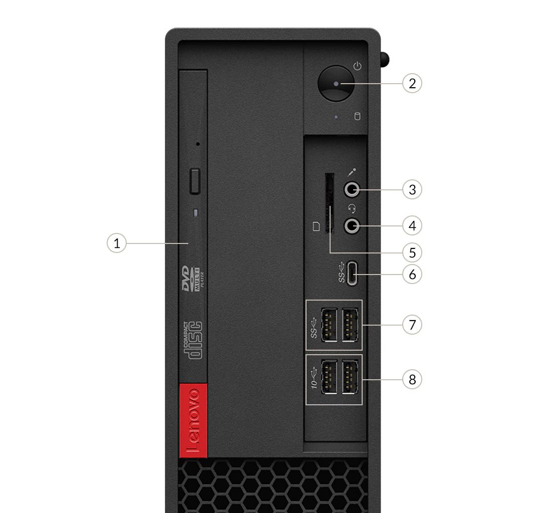 Lenovo ThinkStation P330 SFF | Intel core i7-8700 3.2Ghz | 16Gb Ram DDR4 | 256Gb NVME SSD | Nvidia Quadro T600 4Gb 4x mini Display Ports | Windows 11 Pro The compact and high-performance workstation