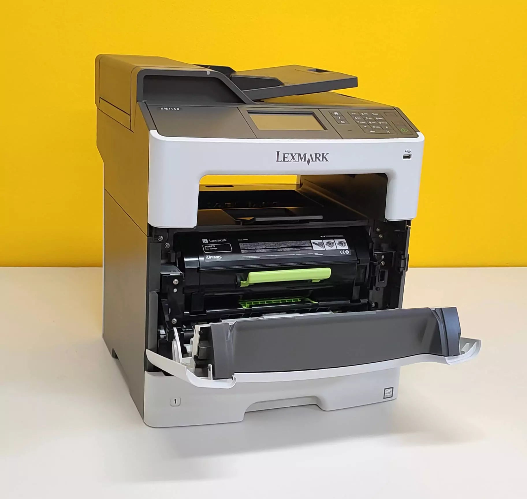 Lexmark XM1140 Multifunzione Laser A4 Monocromatica B/N 1200x1200 DPI 38ppm Duplex Stampa Fronte/Retro automatica Fax Rete USB